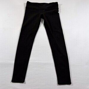 Alo Yoga Womens Black Athleisure Lounge Leggings Skinny Gym Compression Sz S